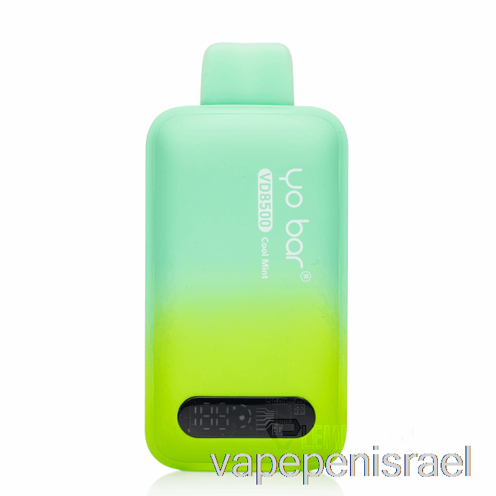 חד פעמי Vape Israel Yo Bar Vd8500 חד פעמי מגניב מנטה